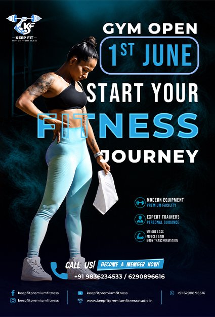 KEEP FIT Poster